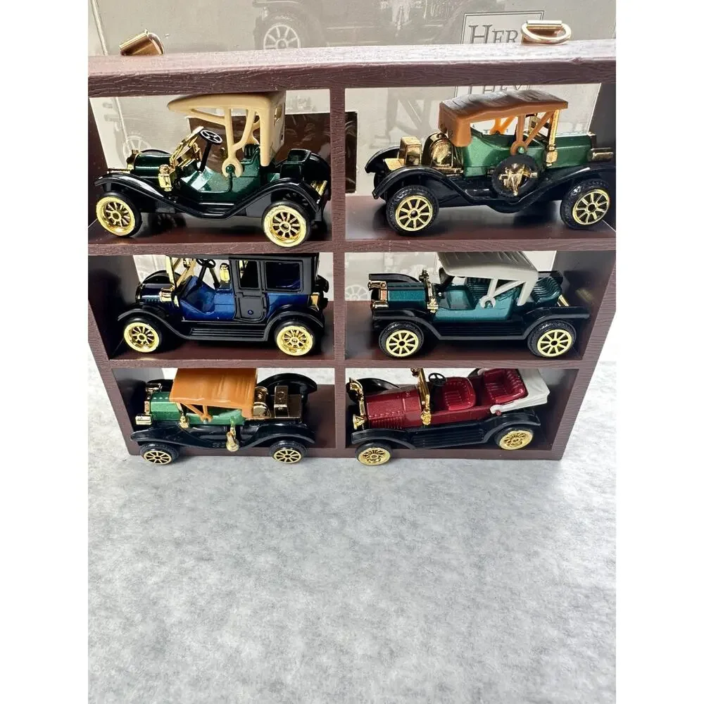 A64 Set of 6 Classic Cars with Display Shelf & Box Reader's Digest Gift Vintage